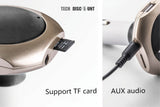 TD® Transmetteur bluetooth voiture télévision fm optique auto tv casque double port usb couleur or rosé distribution audio avancée