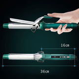 TD® 40mm fer à friser grande vague électrique ion négatif tourmaline céramique sèche et humide double usage sécurité anti-brûlure