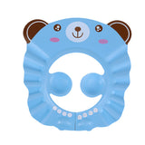 TD® Bonnet de douche protecteur d'oreille imperméable pour bébé Bonnet de shampoing de bain bleu Chapeau de soleil Produits pour béb