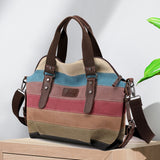 Sac de grande capacité pour femmes   36*15*32cm  Blocage des couleurs    Rangement multi-poches  Courroie d'épaule amovible