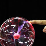 TD® Lampe magique boule capteur tactile lampe Plasma décoration jouet cadeau lampe Plasma capteur tactile lampe décoration lampe