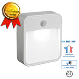 TD® 3PC LED sans fil PIR Auto Motion Sensor Infrarouge Night Light Cabinet Escalier Lampe