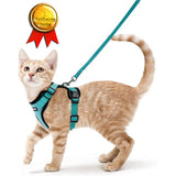 TD® Corde de traction pour animaux de compagnie chaîne réfléchissante anti-échappée gilet de chat corde de chat en plomb