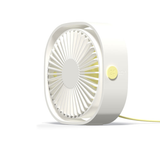 INN® Mini Ventilateur USB Climatiseur Portable de Refroidissement Bureau Rotation Réglable Portable Chambre ETE BLANC