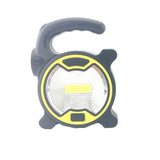 TD® Lampe de poche éclairage campement pêche randonnée luminaire de poche alimentation pile 18650 lumière LED de poche nocturne jaun