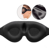 Lunettes 3d lunettes de sommeil sommeil aviation respirant noir lunettes aveuglantes  trois dimensions ombrage pause déjeuner