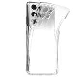 TD® Coque de téléphone étanche transparente pour Samsung Galaxy S21 Ultra avec étui de protection pour fente pour stylo S-pen