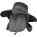 TD® Augmentez le chapeau de plein air chapeau de soleil pour hommes chapeau de pêche imperméable chapeau d'alpinisme