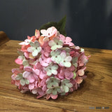 TD® hortensia artificiel rose seche deco decoration fleur plante artificielle mariage maison anniversaire chambre fille décoration