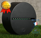 TD® Lampe de bureau veilleuse 3D de Noël rougeoyante 7 couleurs cadeaux de Noël du père Noël KIT QUINCAILLERIE MEUBLE_bb1087