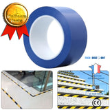TD® ruban auto-adhésif autocollant de sécurité avec ruban de signalisation en PVC de 45 mm, longueur: 33 m (bleu) construction