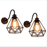 TD® UNI Rétro Vintage Applique Murale Intérieur Industrielle 2pcs