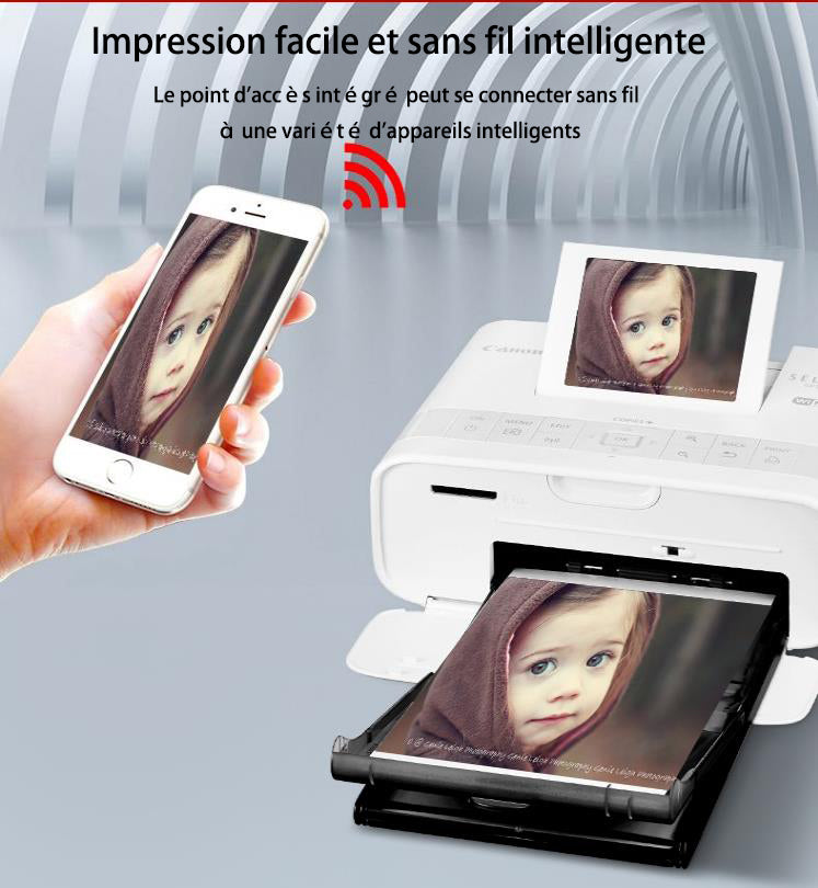 TD® CP1300 Imprimante photo de téléphone portable à sublimation sans f –