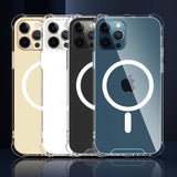 TD® Convient pour iPhone12 étui de téléphone portable Apple étui de téléphone portable  à magnétisation sans fil transparent