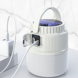 TD® Lumière solaire extérieure Camping Light Super Bright Super Long Battery Life Emergency Atmosphere Light