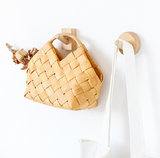 Patère en bois patère porte-manteau sans perforation tenture murale nordique crochet sans clou patère derrière la porte une p