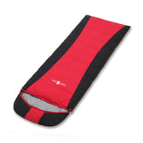 Sac de couchage de camping sac de couchage en duvet, sac de couchage de camping extérieur ultraléger simple rouge