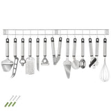 TD® Ustensiles Cuisine Lot de 13 Pièces Poignets en Acier Inoxydable Lave-Vaisselle Haute/ Résistance à la Chaleur  /Anti-Rouille