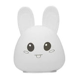 TD® Expression lapin animal cadeau LED mignon Veilleuse avec silicone meilleurs enfants cadeau    gh3130
