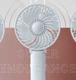 INN® Ventilateur USB Le ventilateur portable peut être utilisé comme chargeur USB de banque d'alimentation, pratique à transporter