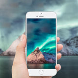 TD® Ecran tactile de remplacement téléphone blanc compatible iPhone 8 plus, surface anti-empreintes digitales, Écran LCD de couleur