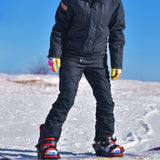 TD® Combinaison de ski chaude coupe-vent respirante combinaison de sous-vêtement de ski simple et double planche-XXL