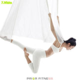 TD® Accessoires Fitness - Musculation,4*2.8M yoga hamac couleur unie anti gravité yoga balançoire aérienne Air yoga - Type Silver
