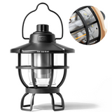 TD® Lampe de camping en plein air portable rétro camping atmosphère lampe de camping lampe portable cheval lampe tente camping lampe