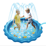 TD® Piscine gonflable tapis d'eau pour enfant jardin extérieur