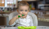 TD® Cuillères d'apprentissage dès 6 mois pour bébé enfants en bas âge silicone sans bisphénol flexible alimentaton facile asperge