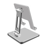 Support de tablette téléphone portable PC, Pose tablette en alliage d'aluminium, Dock d'appareil électronique pliable pour bu
