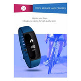 TD® Smart Watch Bluetooth Smartband Heart Rate Monitor pression artérielle Watch Smart Bracelet Fitness étanche pour téléphone Andro