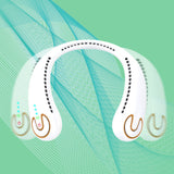 TD® Ventilateur pliant ordinateur de poche USB bureau charge silencieuse trésor petit ventilateur mini ventilateur de cou suspendu