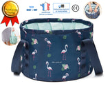 TD® Bassine cuvette portatif sac lavage pliant lingerie voyage randonnée pliable seau animaux transport bain de pieds étanche