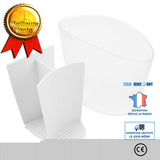 TD® Baguettes détachables Rangement Porte-couverts ustensiles de cuisine (Blanc)