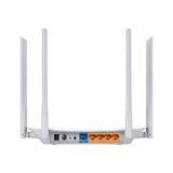 TD® Routeur wifi 4 ports commutatif transfert données rapide adaptation secteur double antennes LAN rapidité internet et ethernet