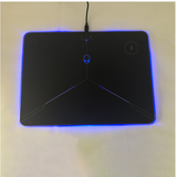 TD® Tapis de souris de chargement sans fil lumineux Alien Tapis de souris de jeu lumineux magique en dix modes