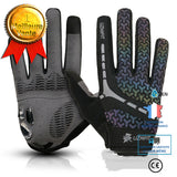 Gants de cyclisme en plein air en silicone épais sports de fond fitness vélo de montagne automoteur gants en silicone liquide