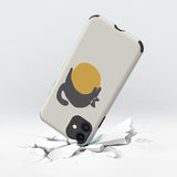 TD® Art de chaton peint à la main pour étui de téléphone portable Apple iPhone12 charmant Coque de téléphone en silicone