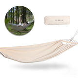 TD® Hamac extérieur balançoire portable camping anti-renversement champ extérieur fine toile tissée ferme sécurité chaise suspendue