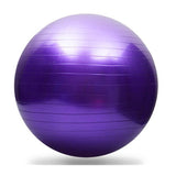 TD® Swiss Ball pour Fitness Yoga/ 65 cm Anti-éclatement + pompe violet / Ballon d'Accouchement