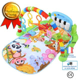 Tapis de jeu jouet éducatif de tapis de gymnastique de tapis de musique de tapis de bébé pour 0-18M enfants