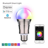 TD® Lampe Ampoule LED intelligente/ Bluetooth LED Ampoule compatible Apple Iphone Android APP Contrôle/ Lampe Musicale