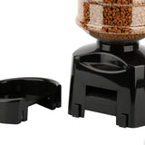 TD® Distributeur Automatique Programmable de Nourriture 5,5L avec Enregistrement Vocal pour Chien, Chat (1-3 repas par jour) Absents