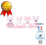 Crochet de vêtements crochet de rangée crochet en bois dessin animé mignon chambre d'enfants derrière la porte crochet clé cr