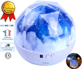 TD® veilleuse projecteur enfant bebe lumineuse plafond etoiles planetes projection fille gargon Led de nuit automatique eclairage
