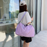 TD® Sac de fitness sport séparation sèche et humide pour femmes sac de yoga sac de voyage portable léger grande capacité pour hommes