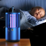 TD® Choc électrique inhalation moustique tueur lampe ménage extérieur moustique tueur silencieux USB charge anti-moustique artefact