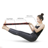 TD® Ceinture élastique de yoga ceinture élastique dos ouvert épaule étirement corde d'exercice équipement auxiliaire ceinture lajin