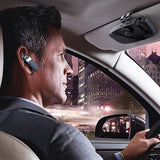 TD® Casque sans fil pour pare-soleil de voiture Bluetooth 5.0 Appel mains libres  Interrupteur marche/arrêt à vibration Casque Bluet